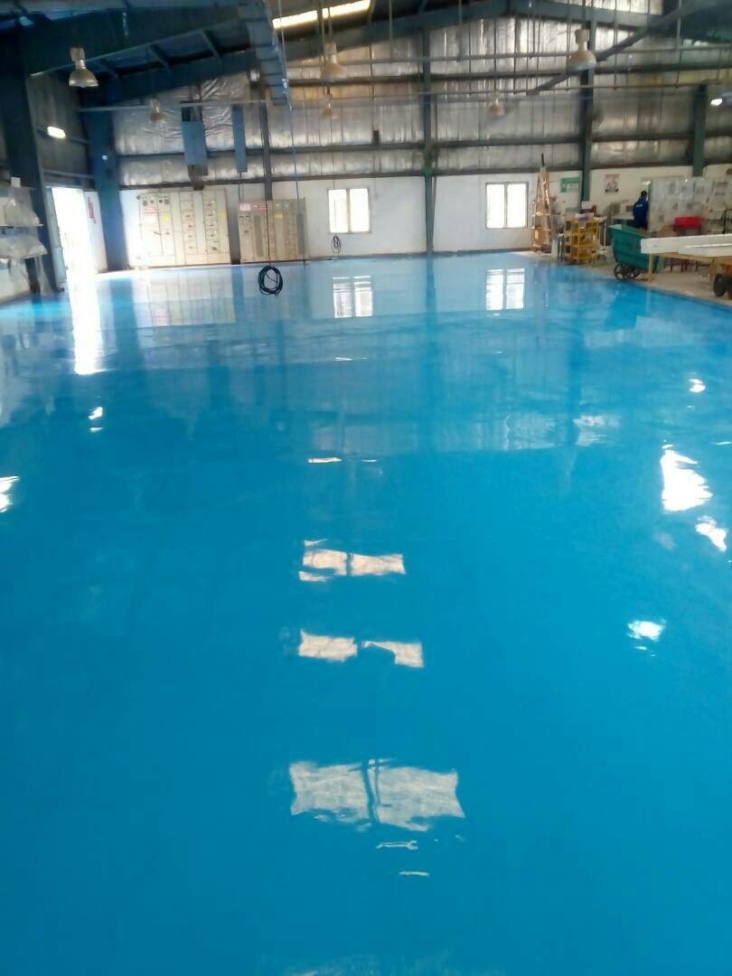 Multi Color Epoxy Coating, Rs 60 /square feet R R Projects ID