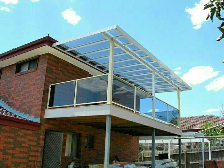 0.56 Mm Iron Balcony Roofing Work, Rs 120 /square feet Raza