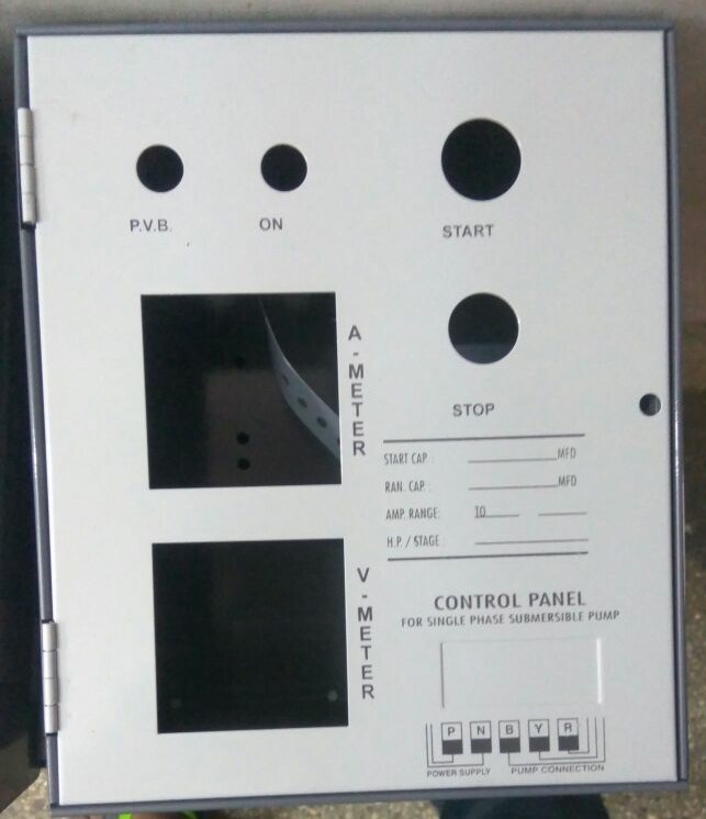 Submersible Panel Board Single Phase at best price in Rajkot