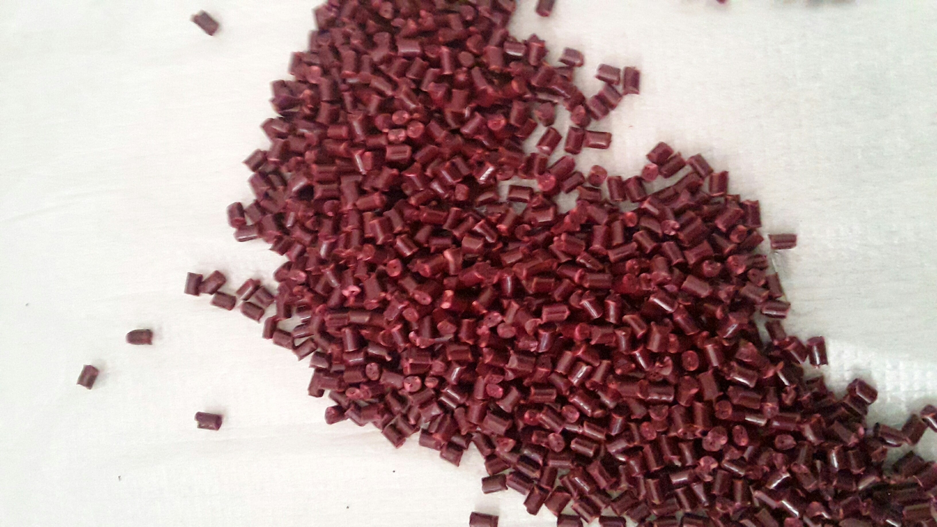 Abs polymers ABS Dark Red Plastic Granules, Pack Size 25kg, For