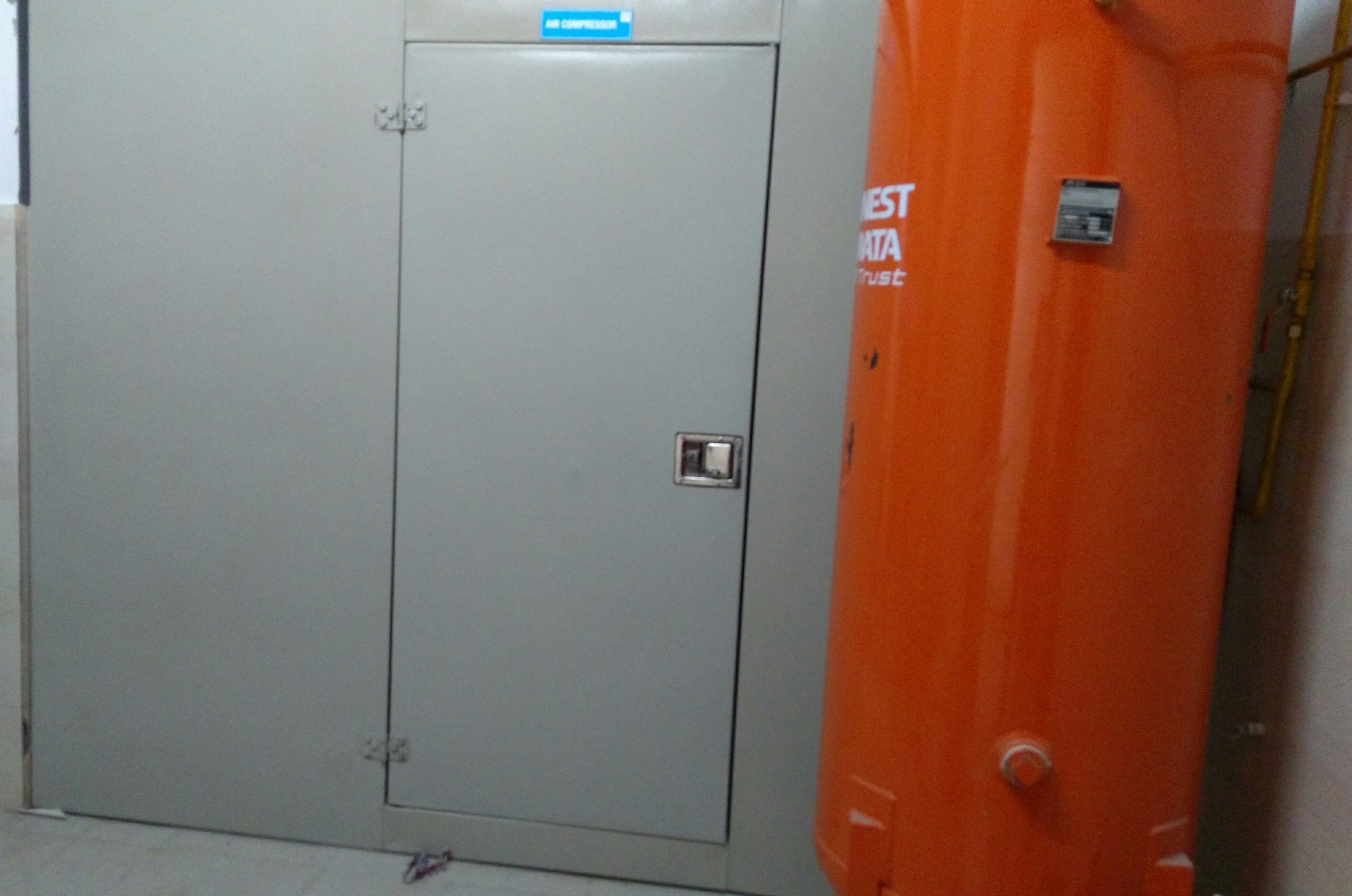 Mild Steel Compressor Sound Proof Enclosure, Ecosonic Systems ID 19696560648