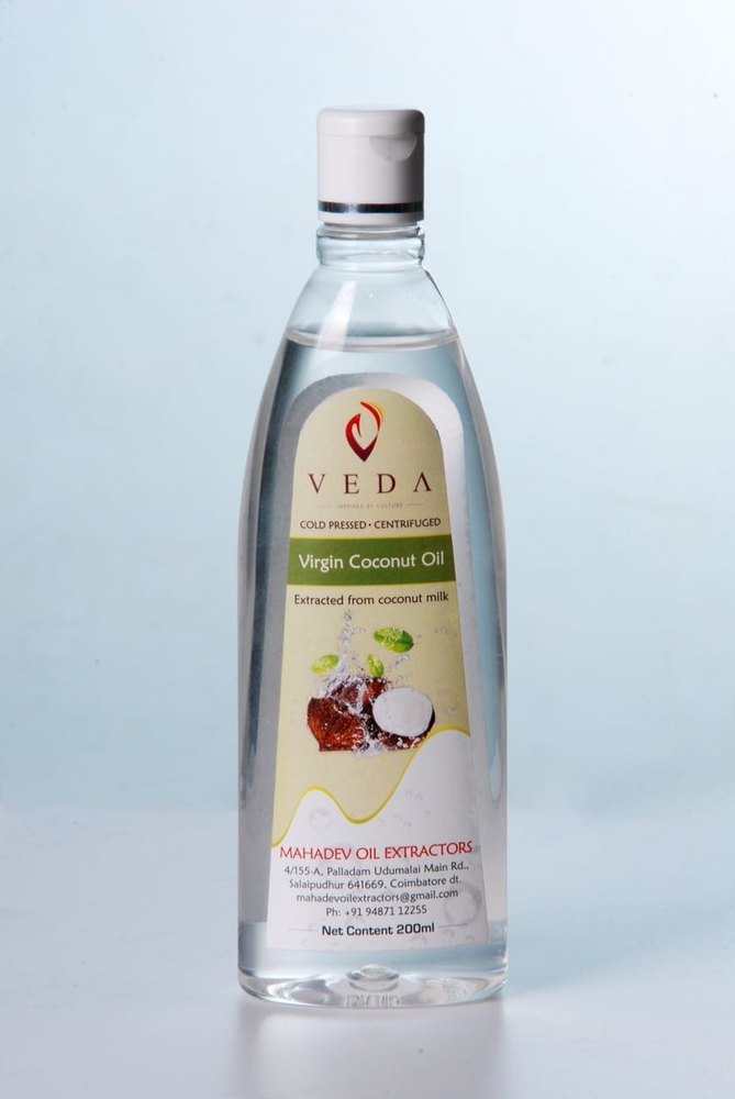VEDA Extra Virgin Coconut Oil, 200 ml, Rs 550 /liter Abbys Perfumes