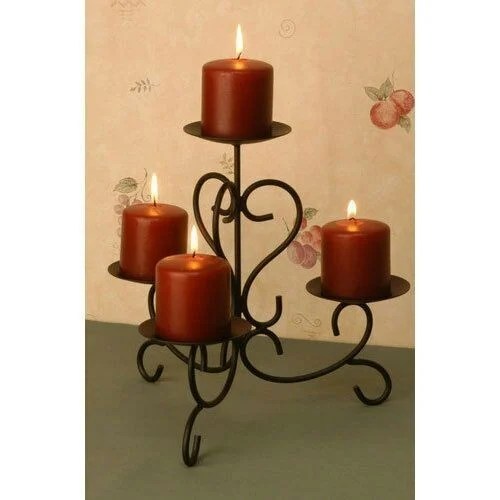 Black Iron Candle Holder at Rs 600 in Delhi ID 19944329362