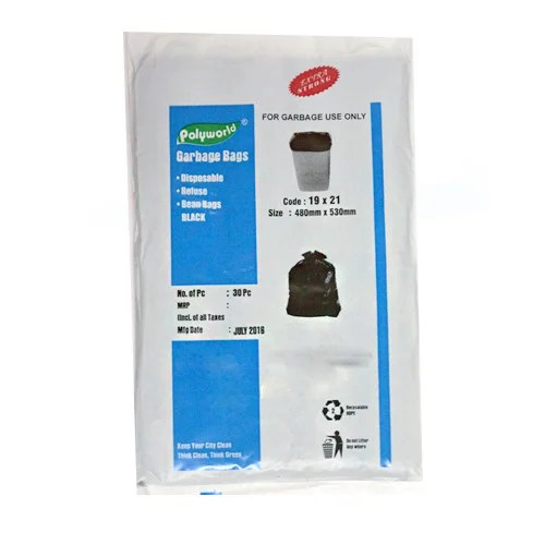 Plain Regular Garbage Bag at best price in Mumbai ID 14131108033