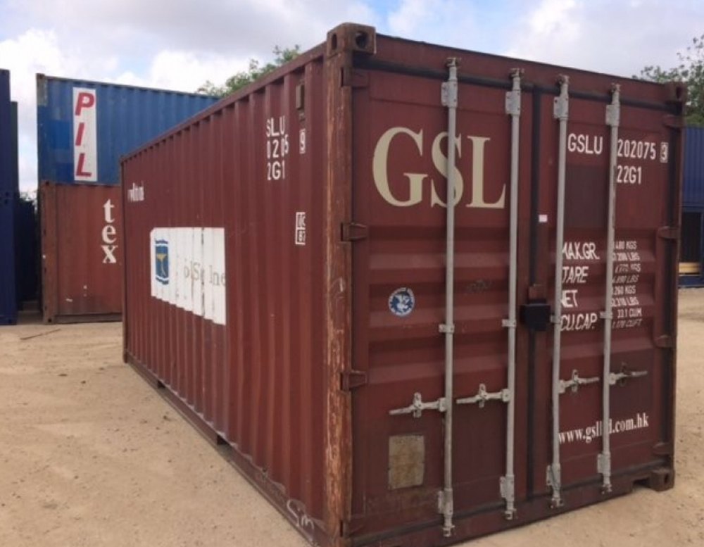 Galvanized Steel And Stainless Steel Cargo Container, Capacity 3040 Ton And 3040 Ton at Rs