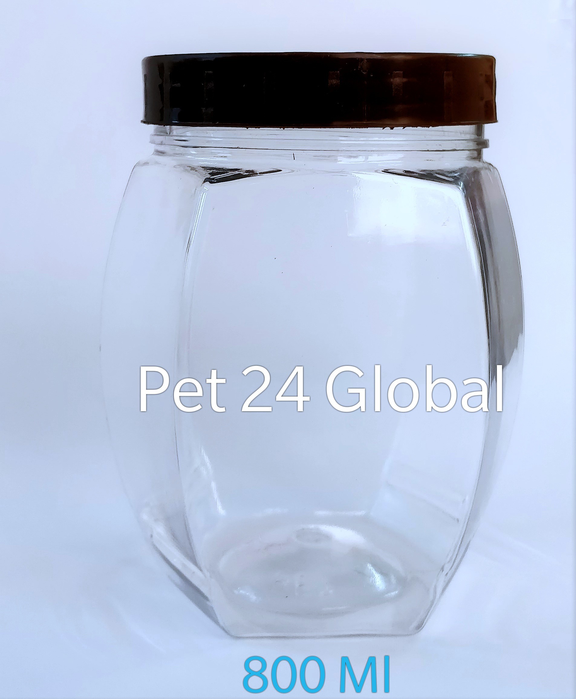 Transparent Plastic Honey Jar, Capacity 1 kg, Size 800ml, Rs 9 /piece