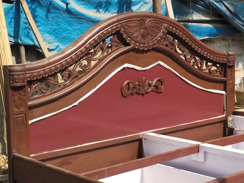 Teak Wooden Bed at best price in Hyderabad by Sri Pavan Laxmi Wood