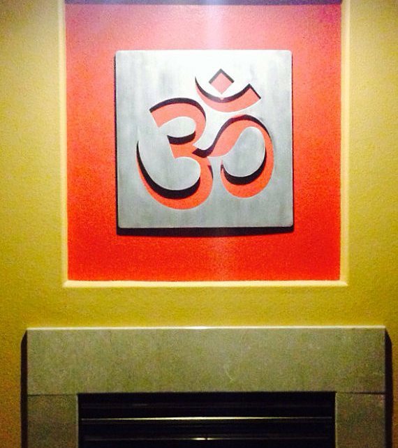 Stainless Steel Om Wall Art at Rs 1200/piece Wall Art ID 13077325848