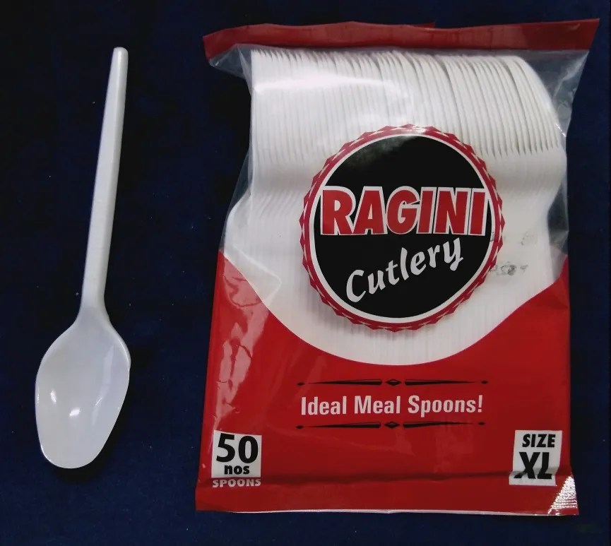 Disposable Plastic Spoons at best price in Vasai by Sab Enterprises