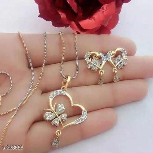 Beautiful Metal Necklace Set at Rs 205/piece Fashion Necklace Sets in