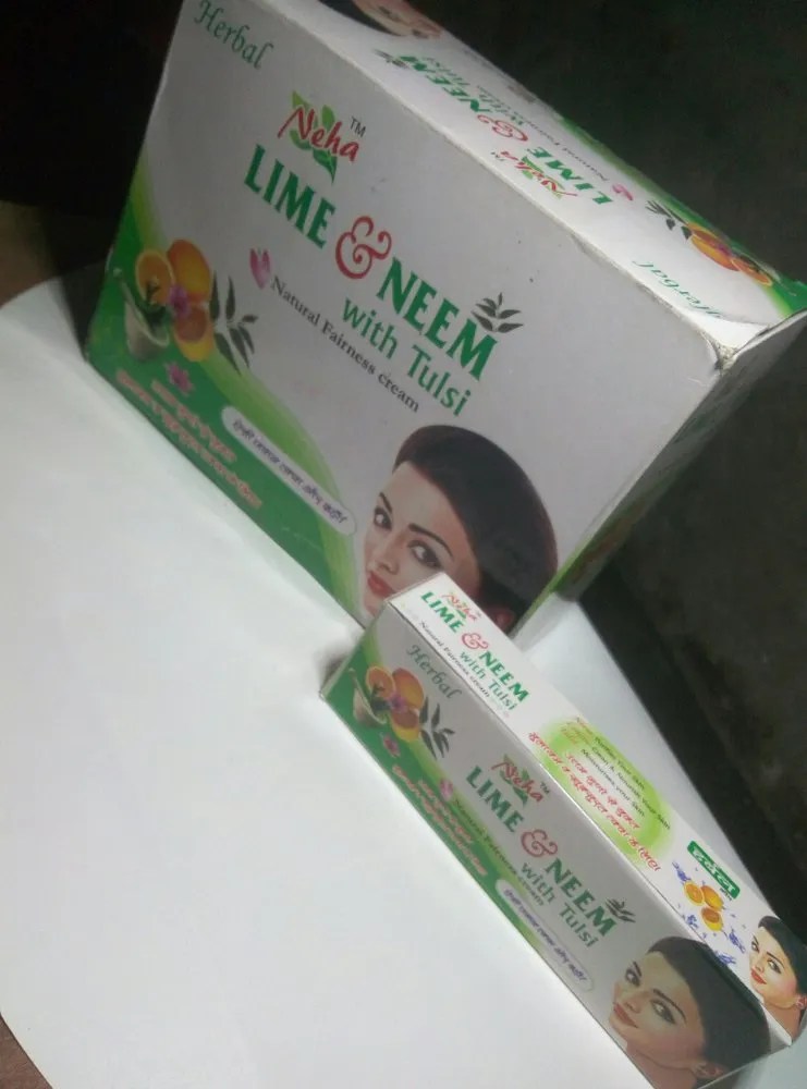 Tube Neha Neem & Lime with Tulsi Natural Fairness Cream Herbal, For Personal, Packaging Size