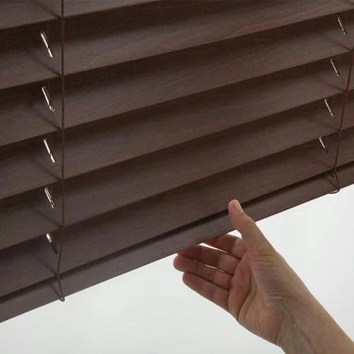 Wooden Blinds Brown Wooden Blinds Manufacturer from Gurgaon