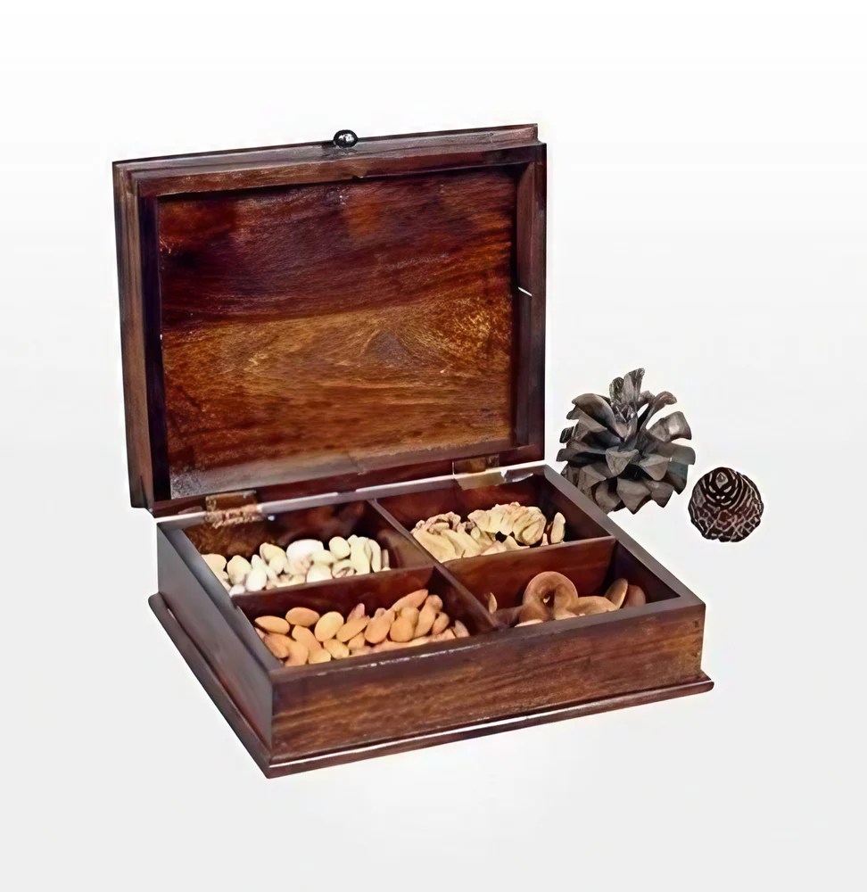 Wooden Dry Fruit Box at Rs 350 Krishna Nagar Saharanpur ID