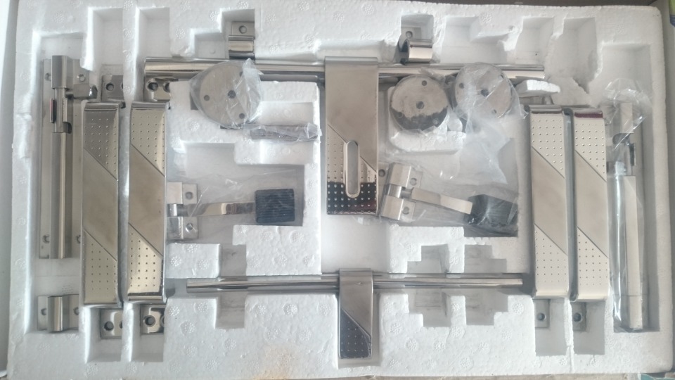 Double Door Kit at Rs 950/set Stainless Steel Door Kit in Pune ID