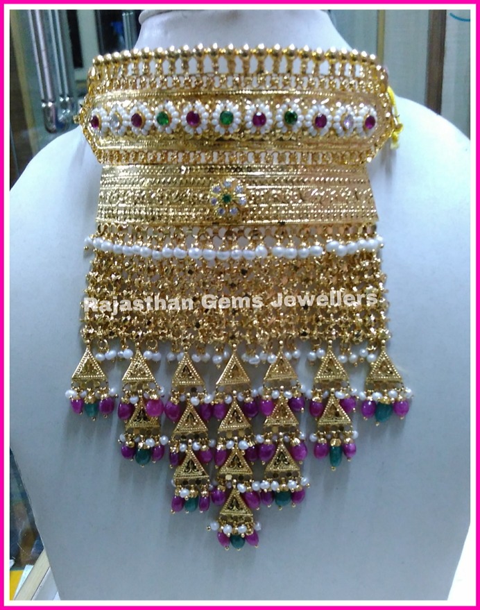 Traditional Necklace Aad at best price in Udaipur by Rajasthan Gems and