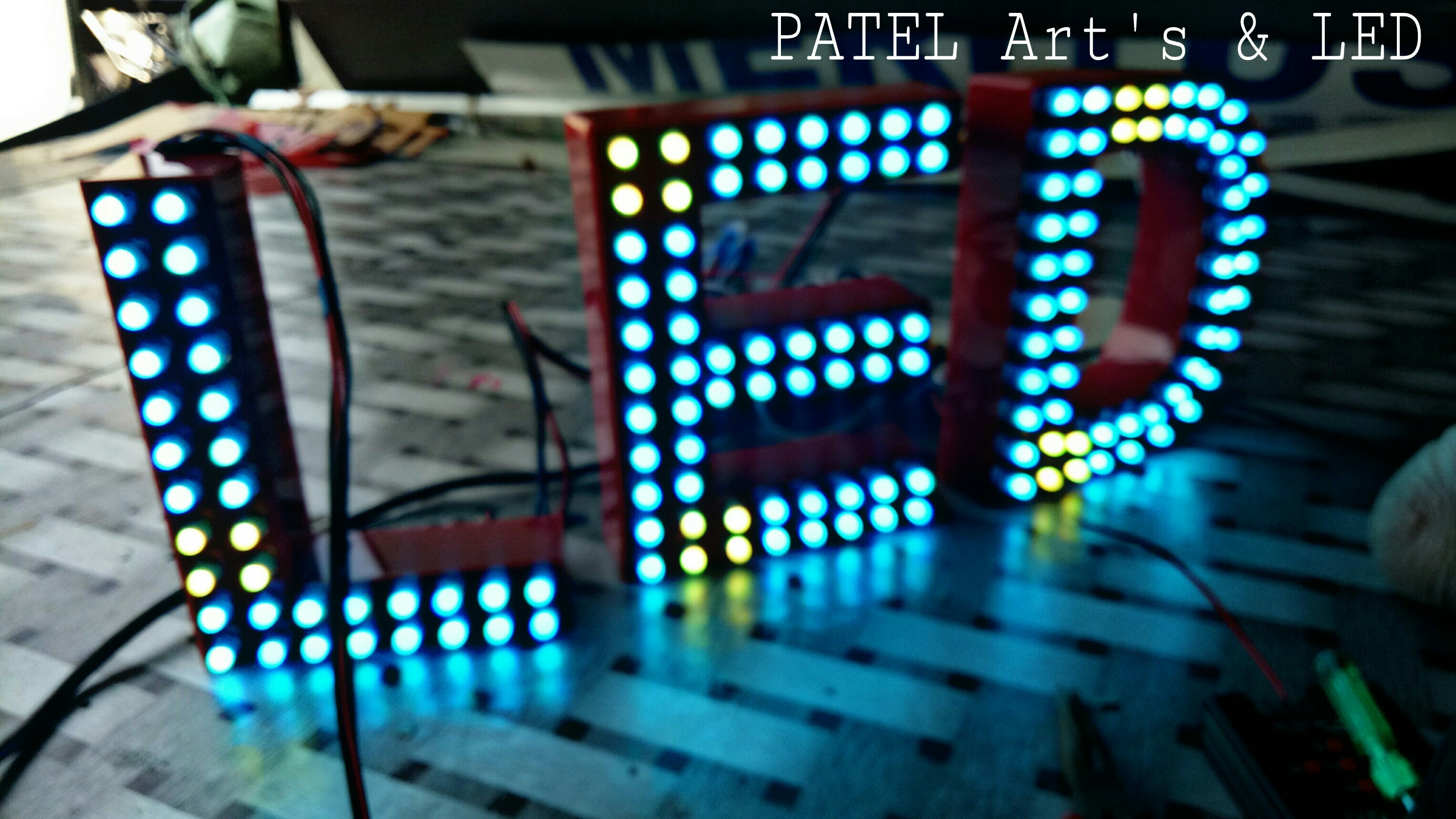 Font LED Pixel Sign Board, for Commercial/Outdoor Lights, Rs 120 /inch