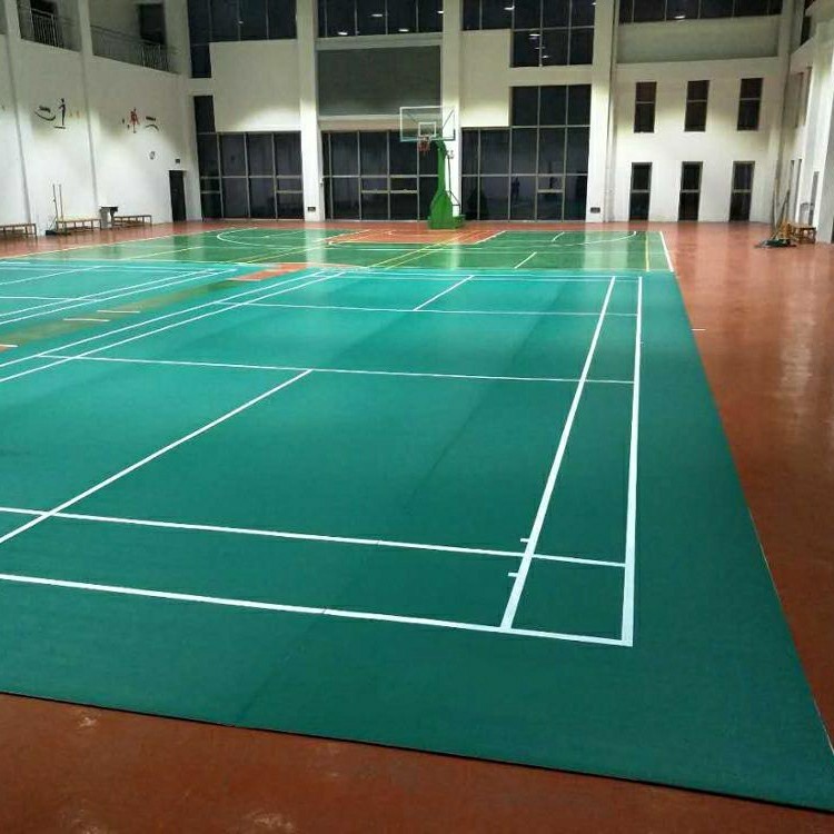 Indoor Green Epoxy Badminton Court Flooring, Rs 450 /square feet Sports