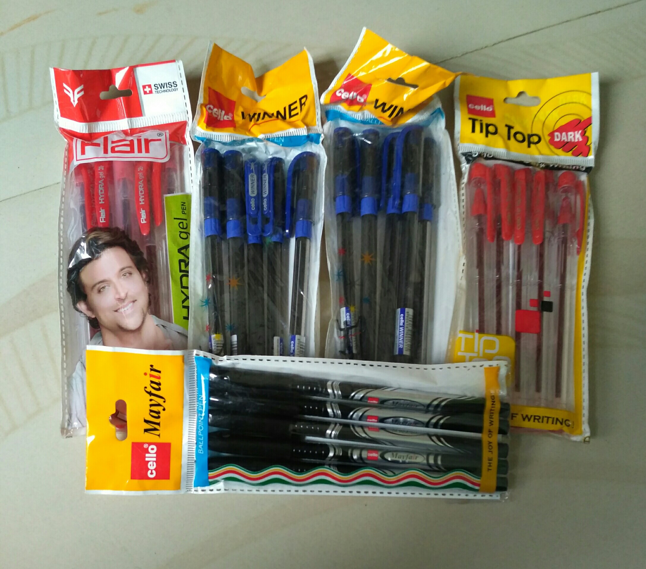 Cello Ball Pen at Rs 20/packet Cello Ball Pen ID 15679556512