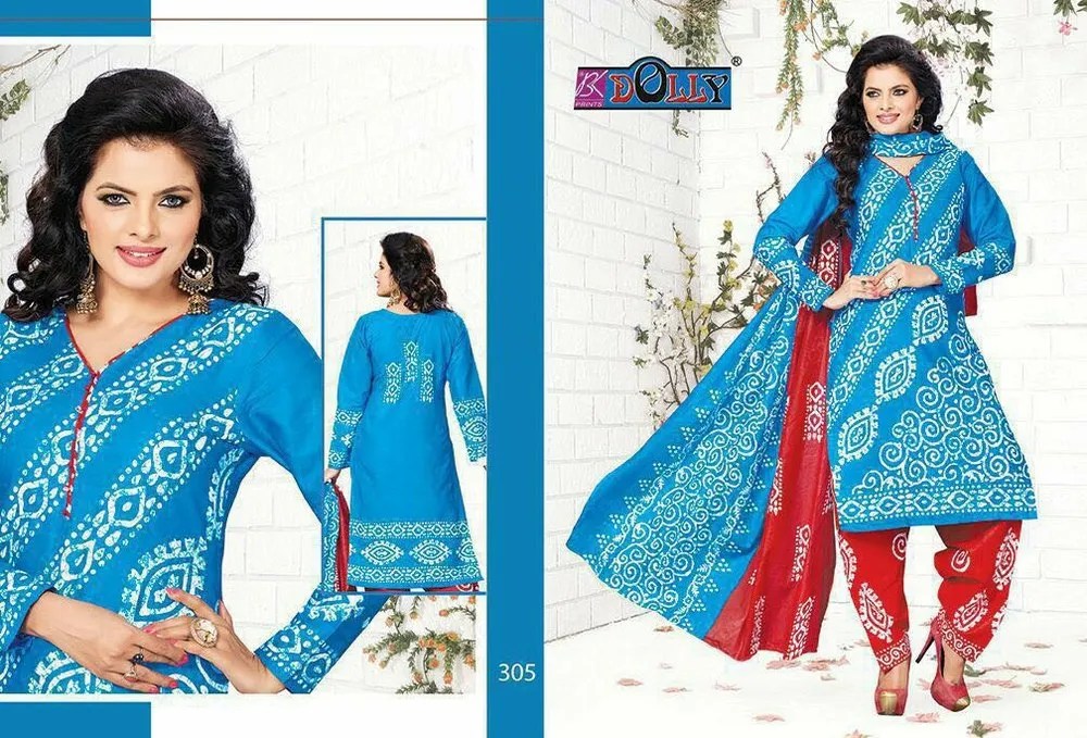 Batik Dress Material at Rs 390 Salwar Suit Material in Surat ID