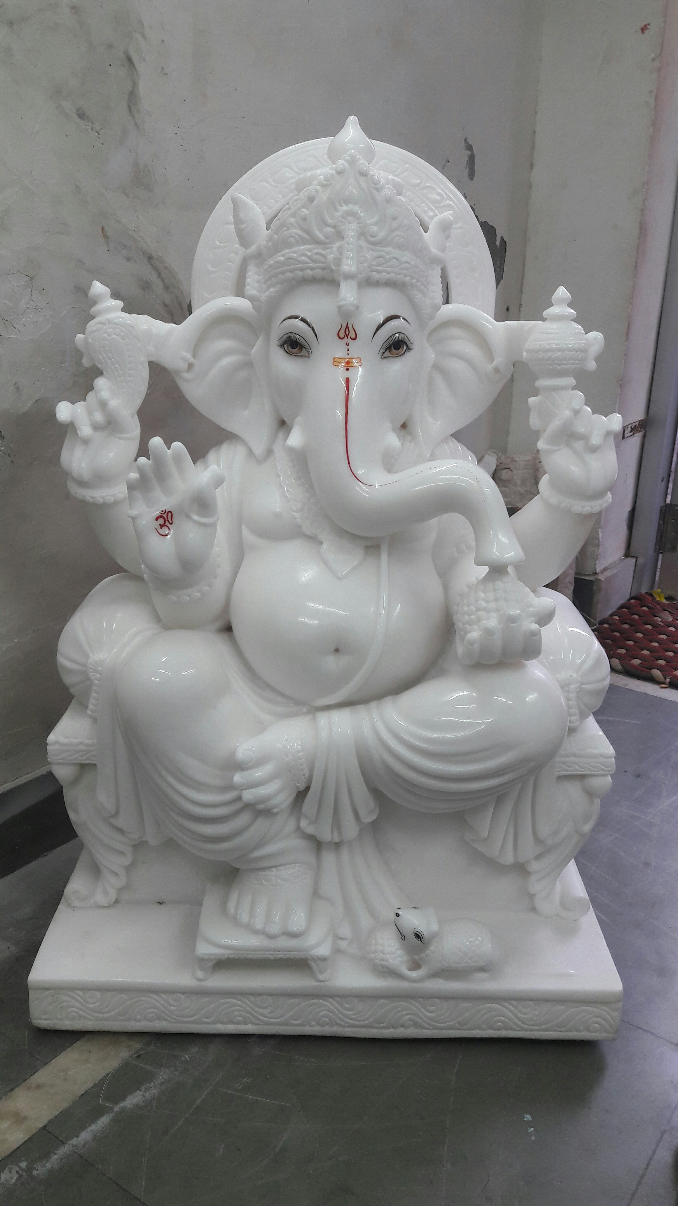 Jaipurcrafts Ganesh Ji Marble Statue, Rs 11000 /foot Nitin Moorti Kala