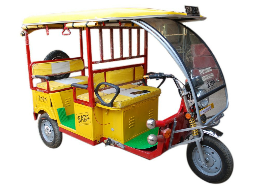Battery Auto 3 Wheeler Rickshaw, E Rickshaw, Toto Car, Battery Auto