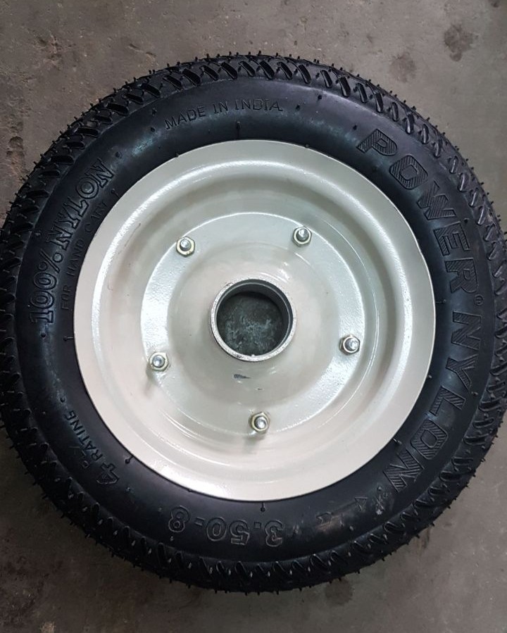 Scooter Tyre Wheels For Push Carts, Size 3.50 8 at Rs 650 in