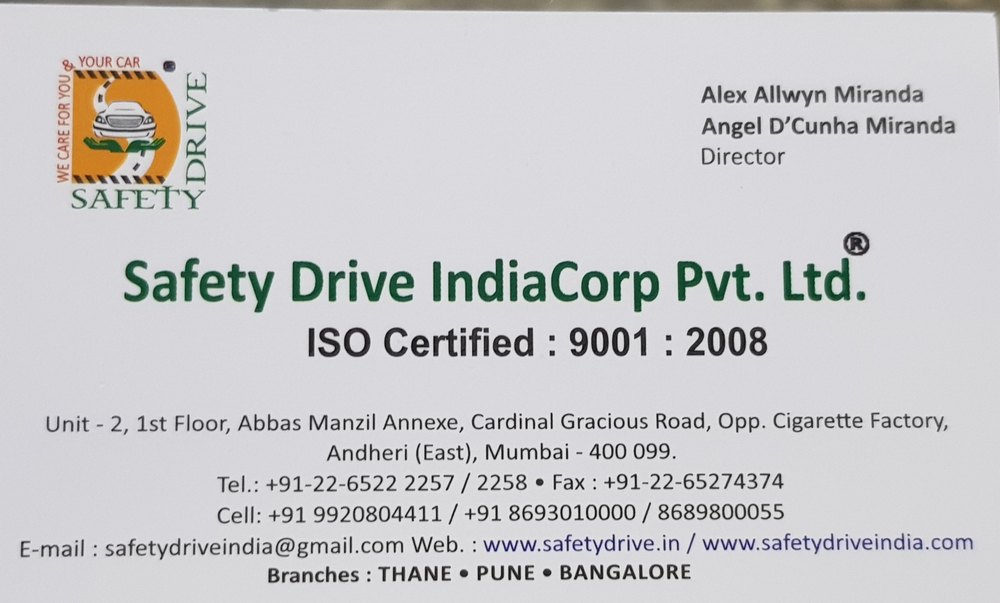 Valet Driver Services, Driver Services Safety Drive