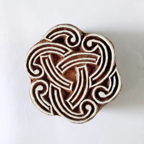 Wooden Printing Block at Rs 70/piece Wooden Textile Printing Blocks