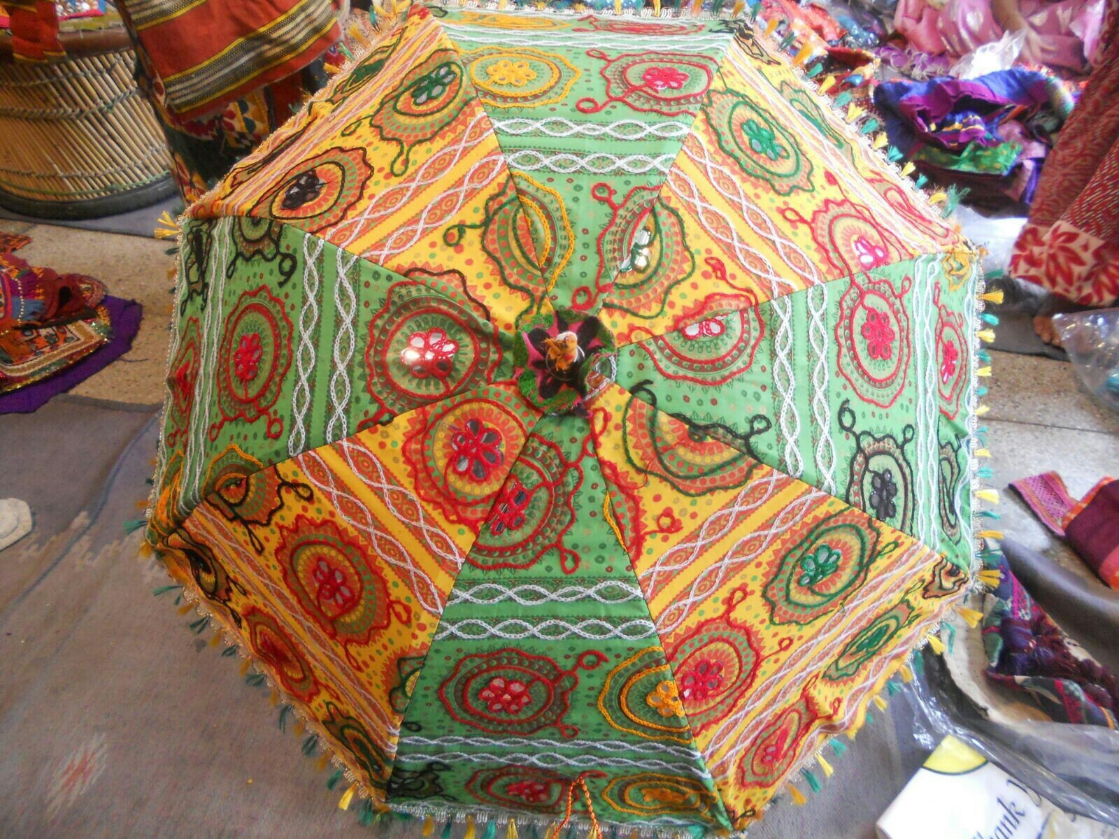 Cotton Rajasthani Umbrella, Rs 100 /piece New Jaipur Handicraft ID