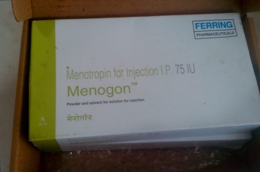 Ferring healthcare Allopathic Menogon 75 Iu, For Clinical, 100mg at Rs