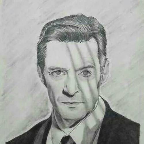 Art Dulquer Salmaan Pencil Drawing