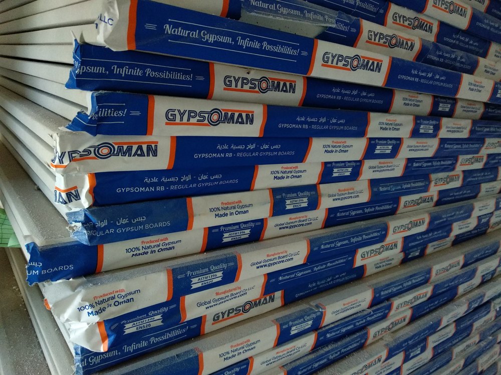 6 Oman Gypsum Board, Thickness 12.5 at Rs 330/piece in Mumbai ID