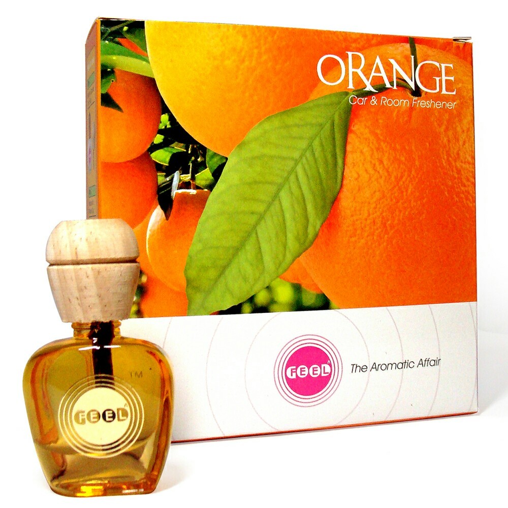 Orange Car Air Freshener, Car Fragrance, Car Perfume, कार एयर फ्रेशनर