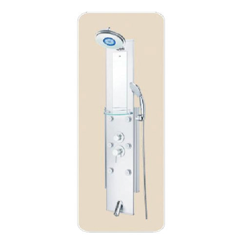 Silver Stainless Steel Kohler Shower Panel, For Bathroom, Dimension