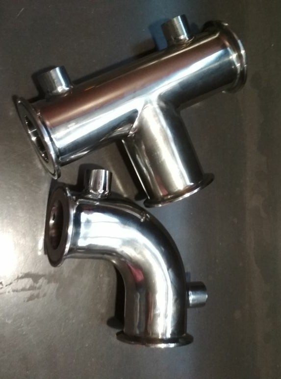 Stainless Steel 316 L Jacketed Pipe Fittings, Rs 1100 /number Shreeji