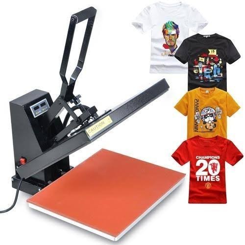 T Shirt Printing Heat Press Machine, Capacity 150 pieces/hour, ID