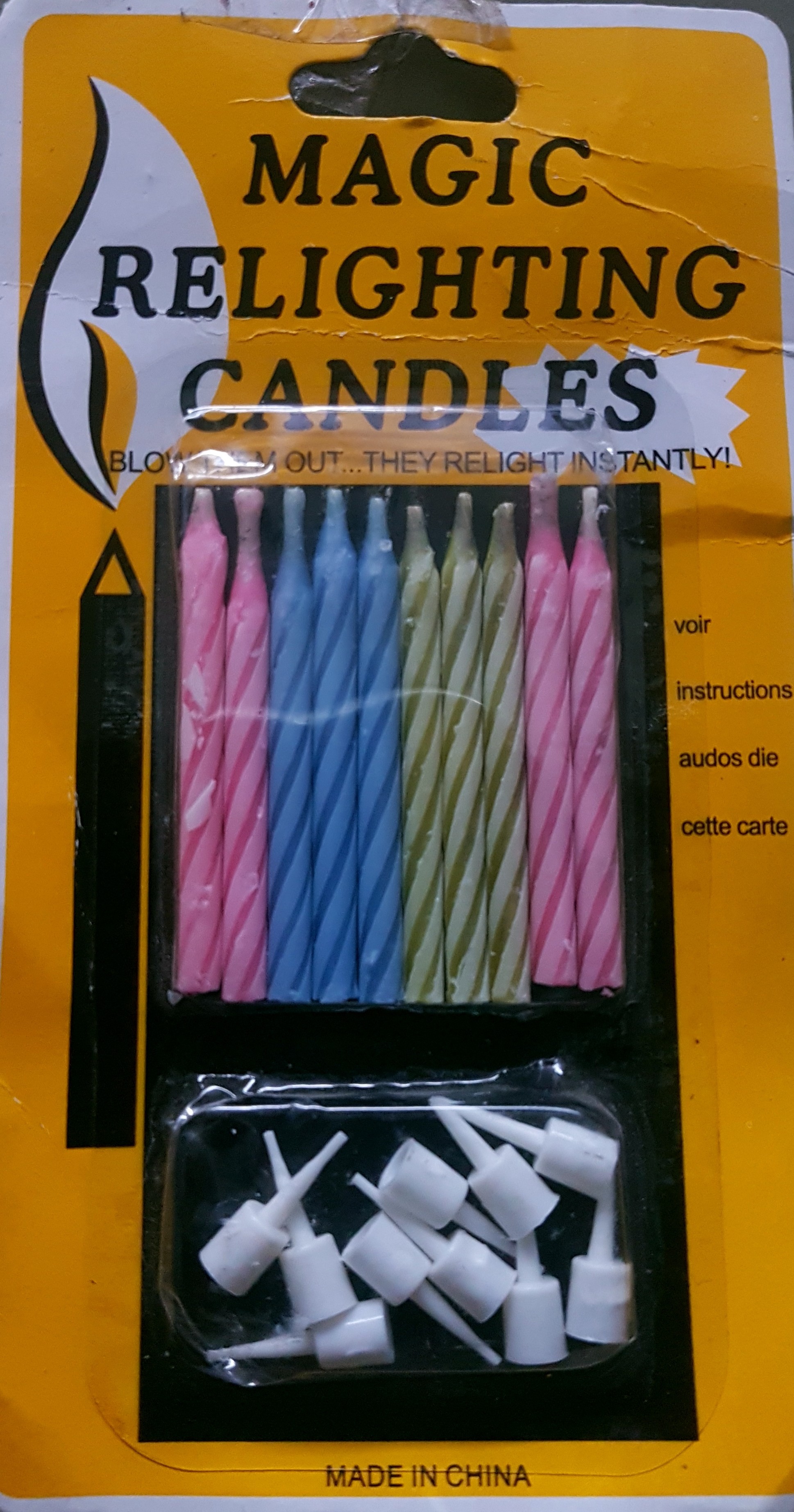 Machine Made Magic Birthday Candle, Rs 100 /box MG Traders ID