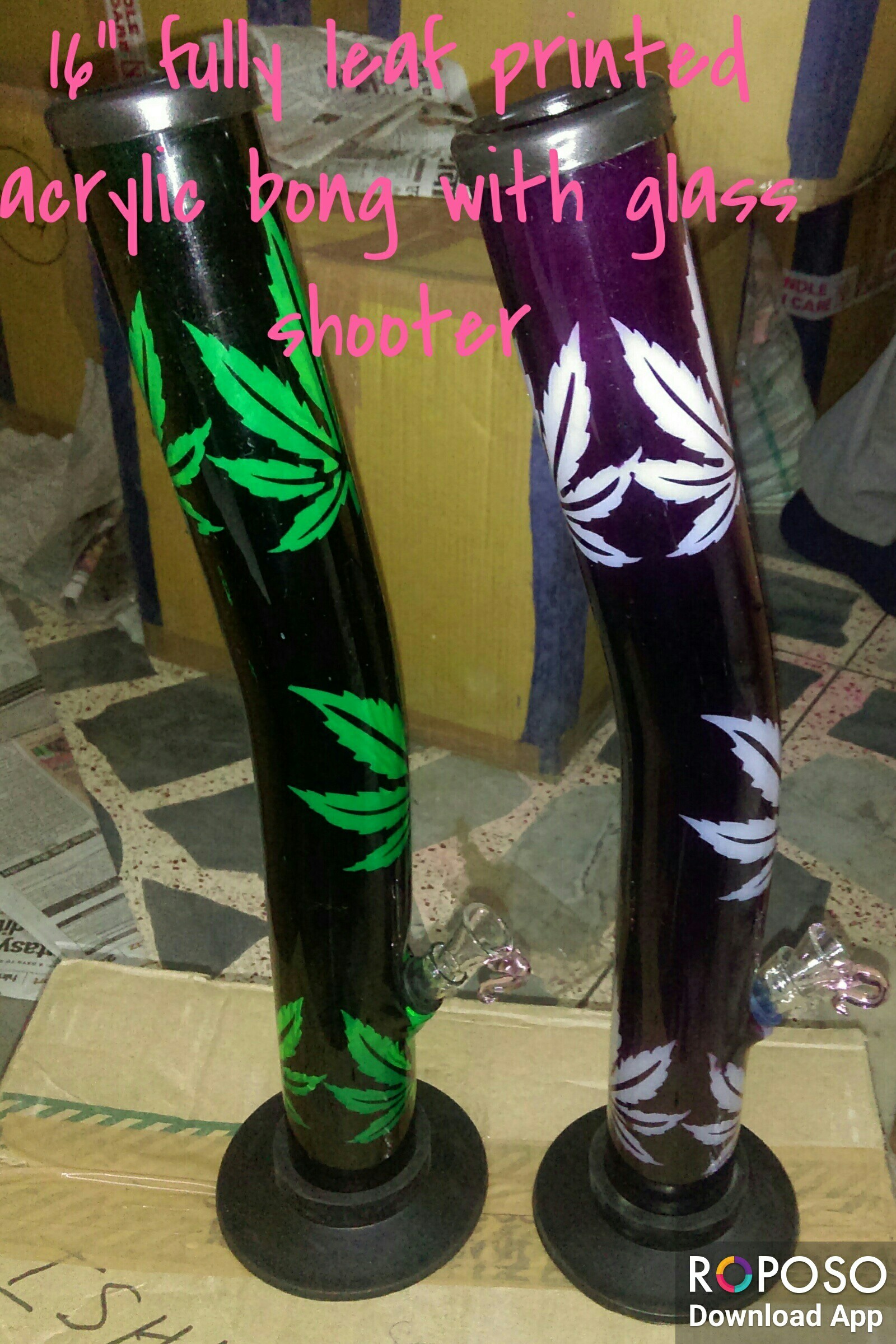 Acrylic Water Smoking Pipes at Rs 350/piece Acrylic Smoking Pipes