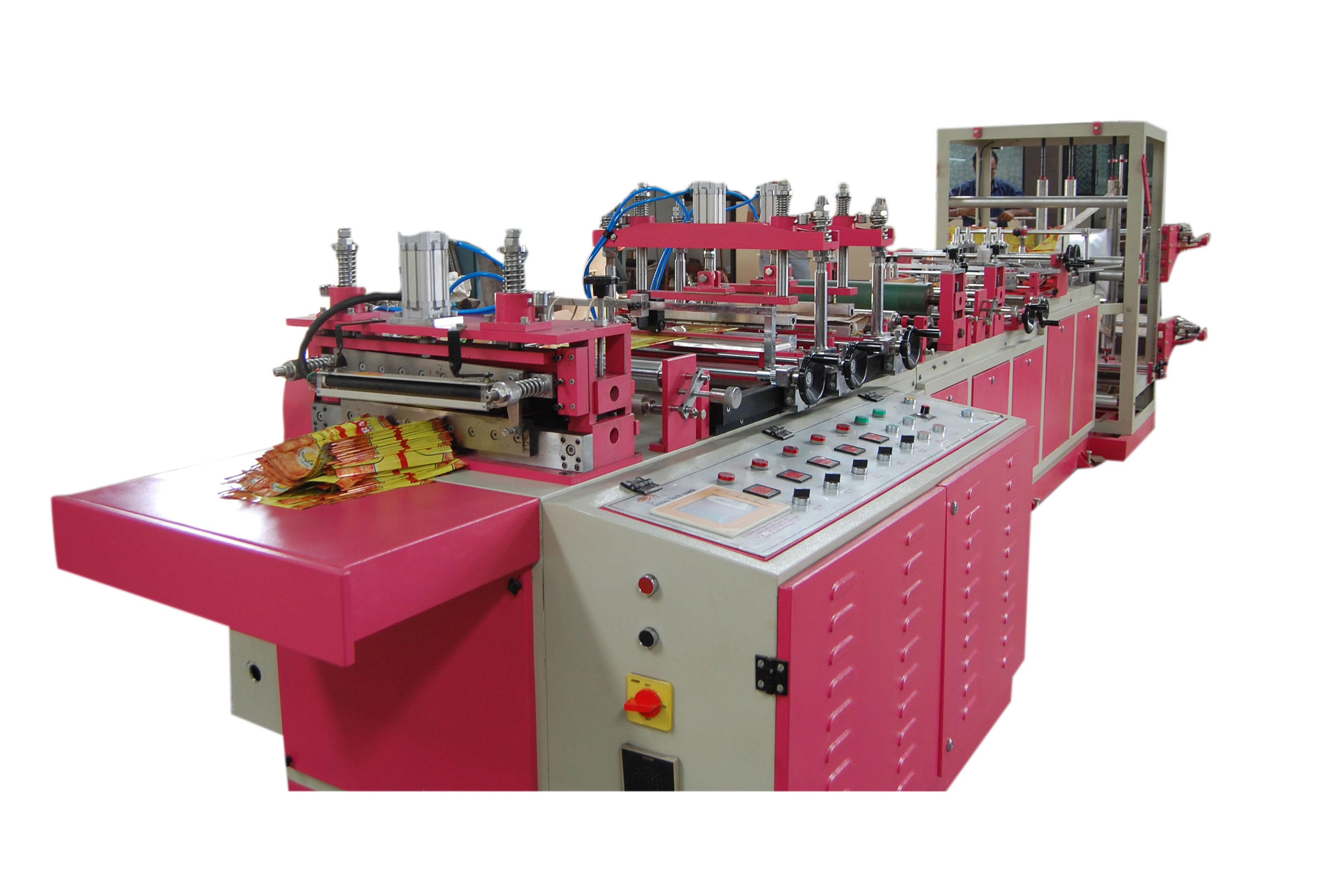 Automatic Pouch Making Machine, पाउच बनाने की मशीन in GIDC, Kathwada