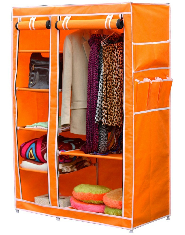 Foldable Wardrobe at Rs 1100/piece Folding Almirah, Folding Cupboard