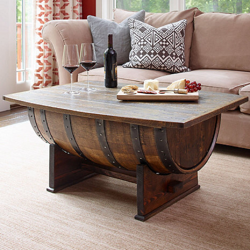 Wooden Barrel Table at Best Price in India