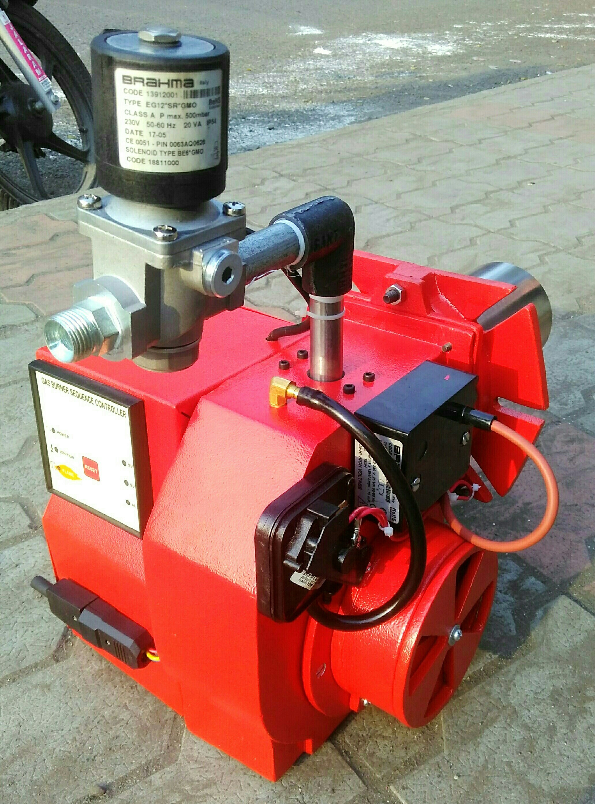 E Hitmax Aluminum Powder Coating Oven Burner, Capacity 90 kw, Rs 18000