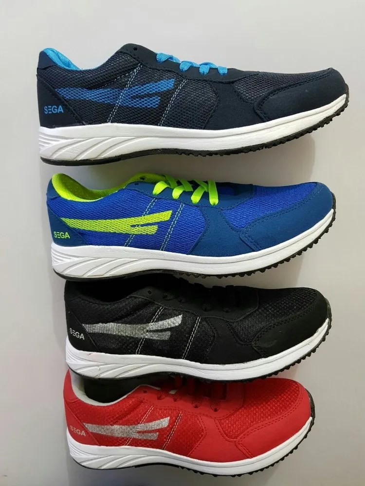 Sega shuse Read and blak Sports sega shoes at Rs 390/pair in Solapur
