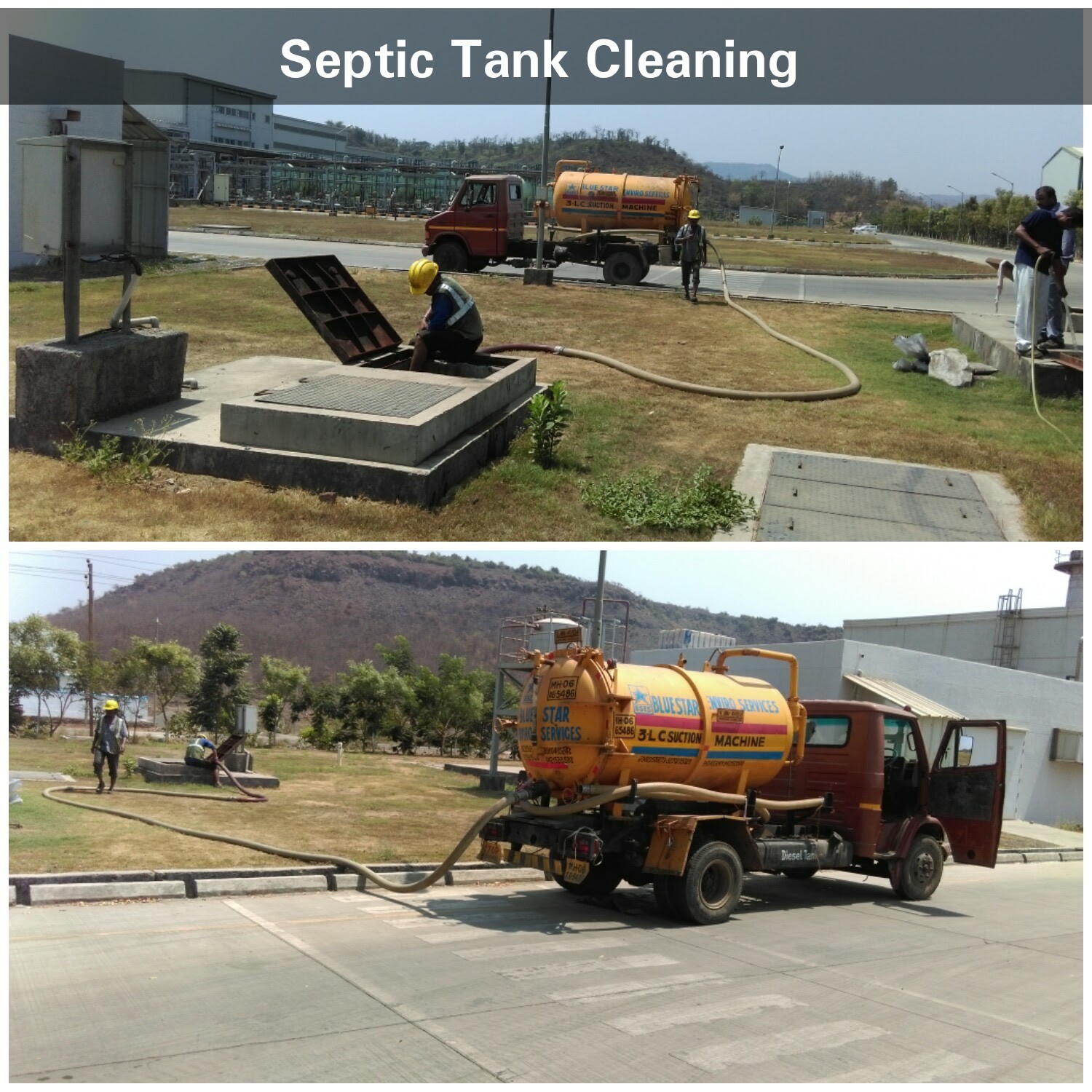 Septic Tank Cleaning Service in Navi Mumbai, Panvel by Blue Star Enviro