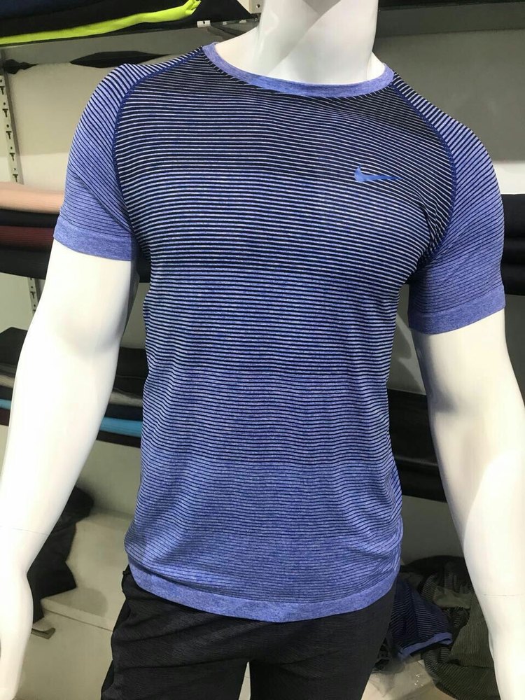 Printed Polyester Sports TShirt at best price in New Delhi ID