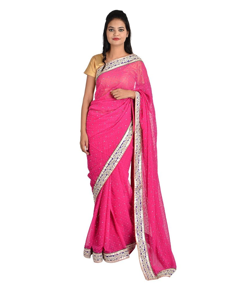Hand Work Embroidered Designer Sarees at Rs 425 Ladies Saree in