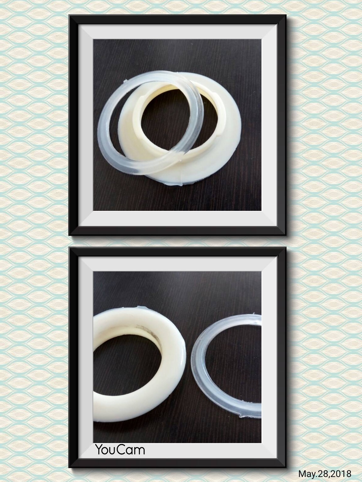 Plastic Curtain Rings With Washer Pack of 100, Shubham Enterprises ID