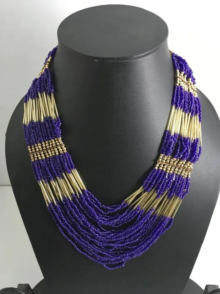 Women Party Wear, Regular Wear Beads Necklace at Rs 500 in Sambhal ID