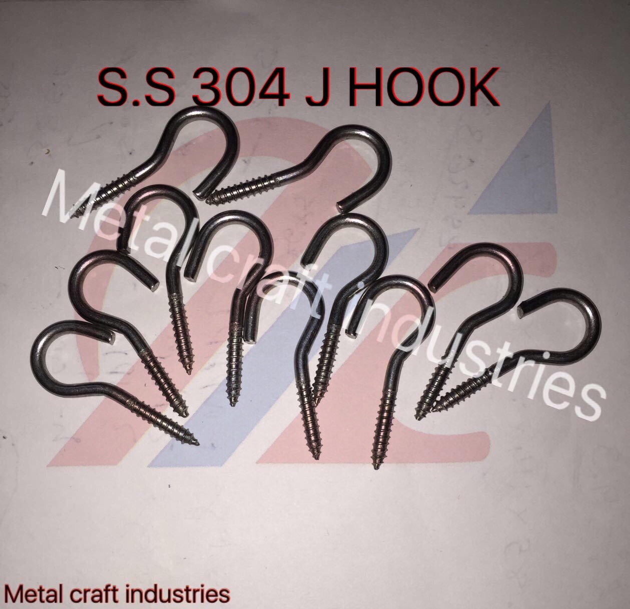 Stainless Steel SS 304 J Hook, Rs 1.5 /piece Metalcraft Industries ID