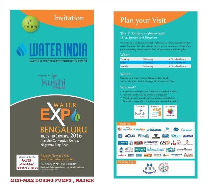 Mini Max Dosing Pumps Manufacturer from Satpur Midc, Nashik, India